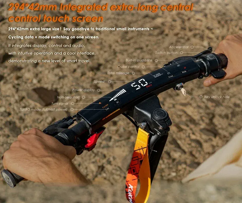 Kukirin G2 Ultra Patinete Eléctrico Plegable image 12