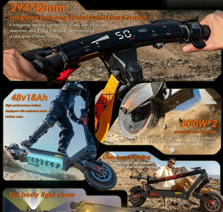 Kukirin G2 Ultra Patinete Eléctrico Plegable image 7