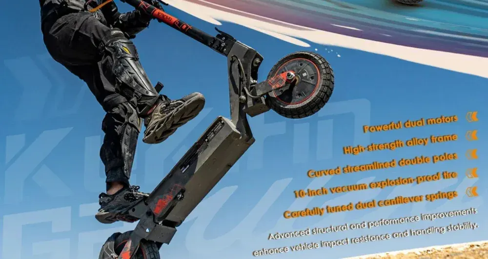 Kukirin G2 Ultra Patinete Eléctrico Plegable image 9