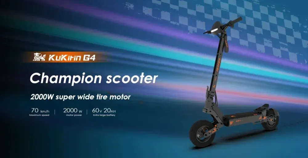 Kukirin G4 Patinete Eléctrico de Alto Rendimiento image 3