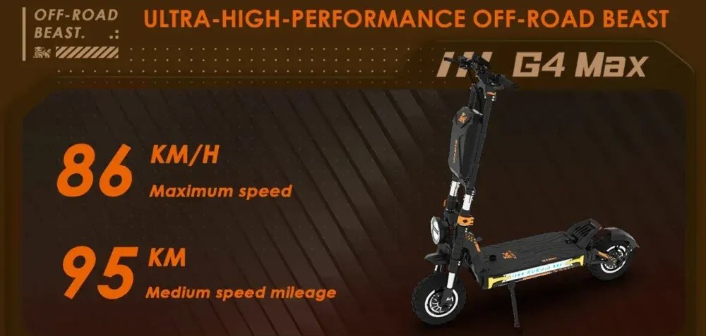 Kukirin G4 Max Patinete Eléctrico image 6