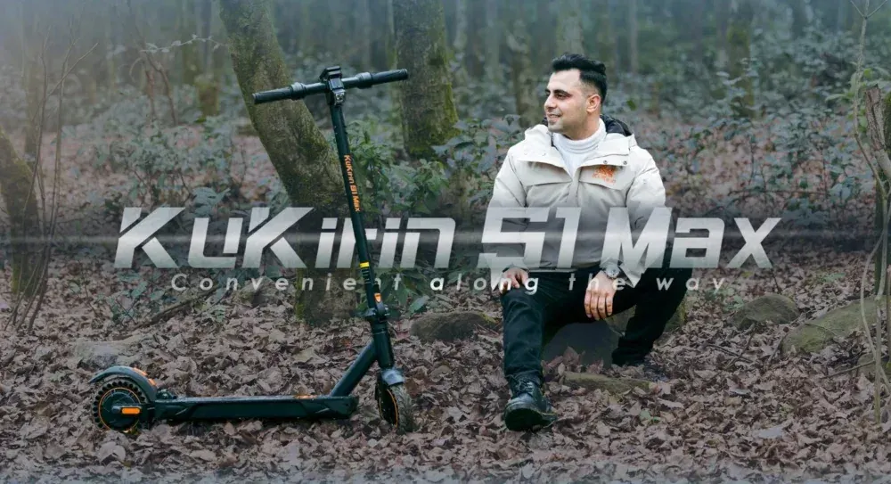 Kukirin S1 Max Patinete Eléctrico Plegable image 3