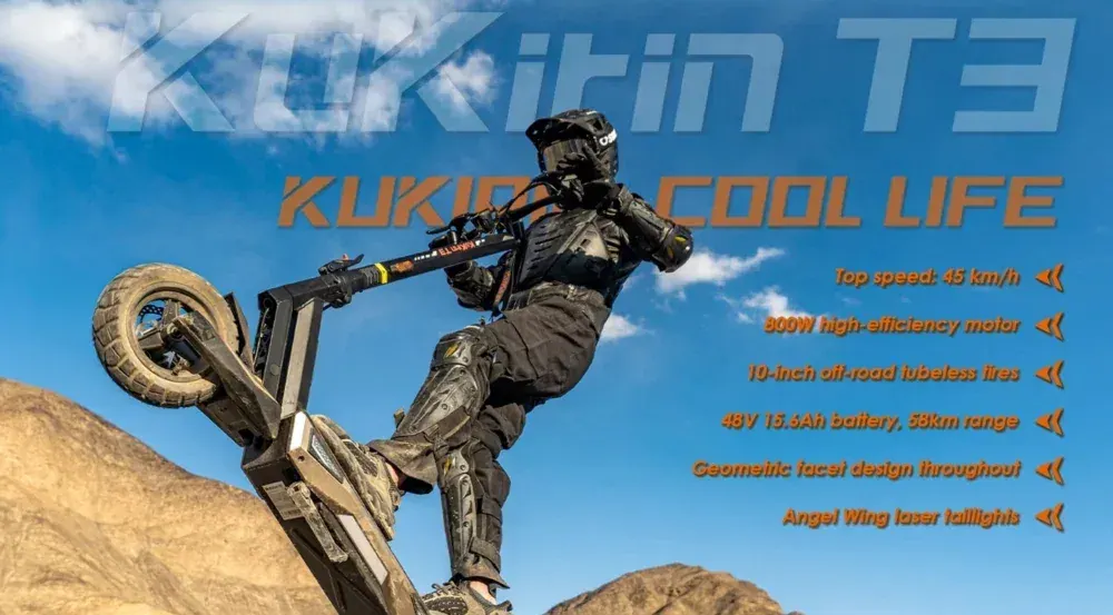 Kukirin T3 Patinete Eléctrico Urbano image 9