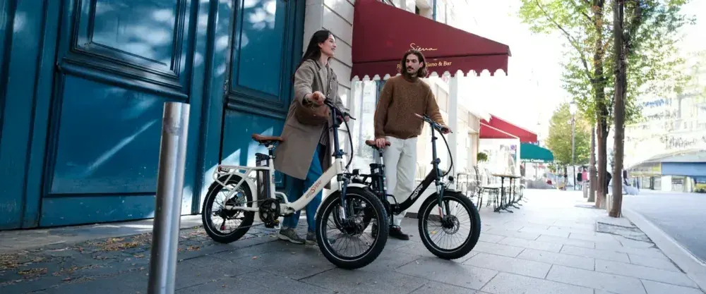 Onesport OT16-2 Bicicleta Eléctrica Plegable image 3