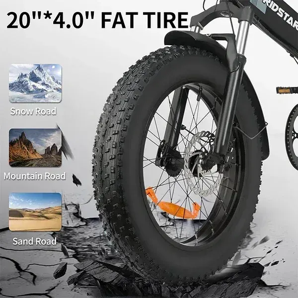 Ridstar H20 Bicicleta Eléctrica de Montaña image 2