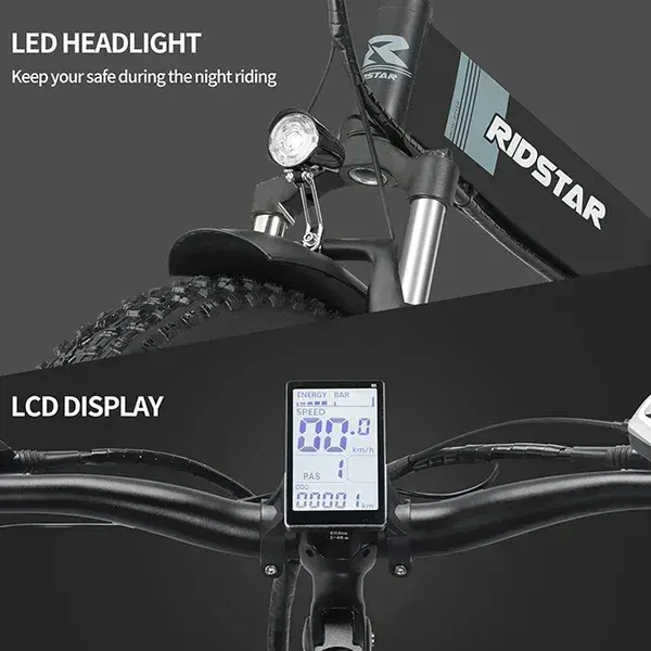 Ridstar H20 Bicicleta Eléctrica de Montaña image 3