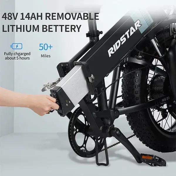 Ridstar H20 Bicicleta Eléctrica de Montaña image 5