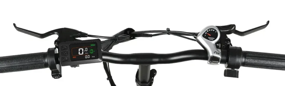 Motor de 250W del Samebike CY20 Pro, ubicado en la rueda trasera.