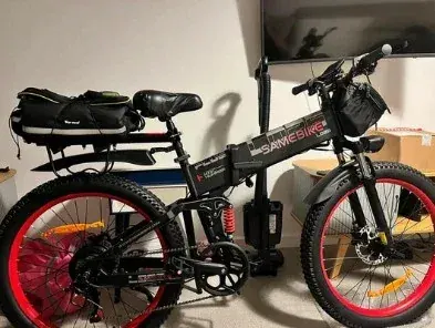 Samebike LO26 Plus Bicicleta Eléctrica Fat Tire Plegable image 6