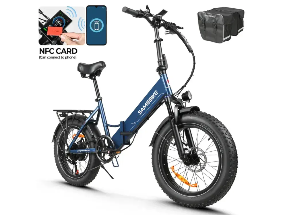 Samebike LOTDM200-II Bicicleta Eléctrica Fat Tire Plegable image 13
