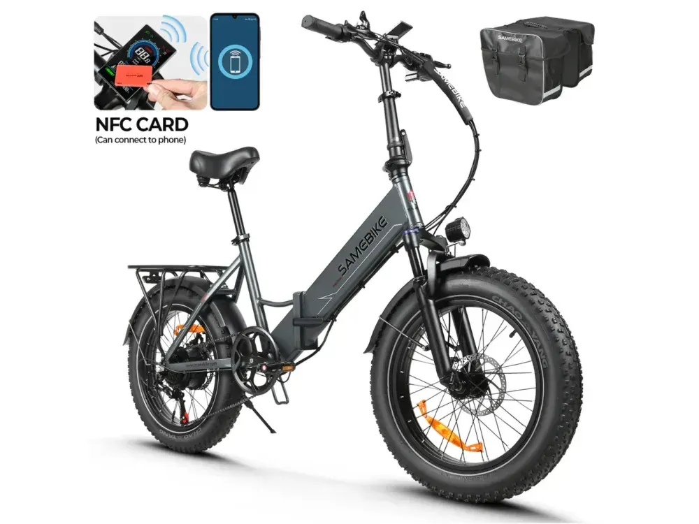 Samebike LOTDM200-II Bicicleta Eléctrica Fat Tire Plegable image 14