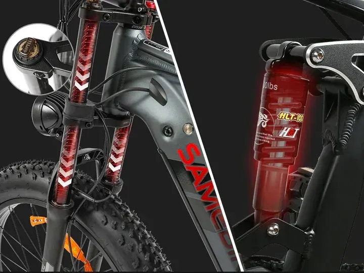 Samebike RS-A08-II Bicicleta Eléctrica Fat Tire de Montaña image 7