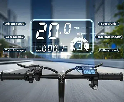 Varun C14-1 Bicicleta Eléctrica Plegable Urbana image 11