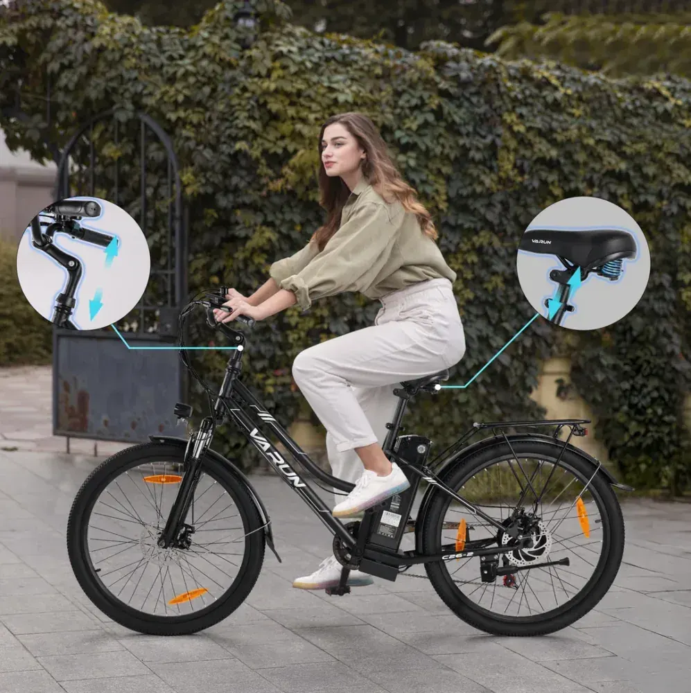 Varun C26-2 Bicicleta Eléctrica Urbana image 8