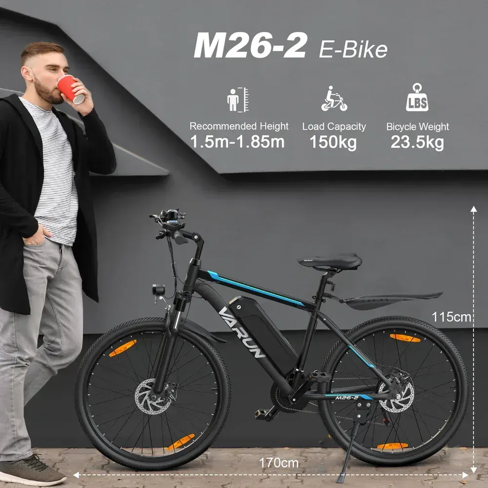 Varun M26-2 Bicicleta Eléctrica de Montaña image 2