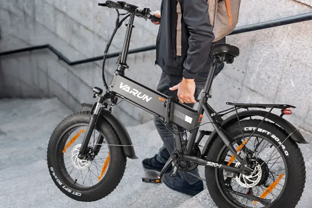Varun S20-1 Bicicleta Eléctrica Plegable image 8