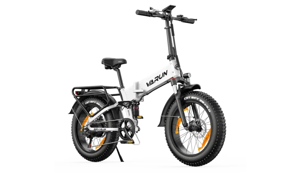 Varun S20-1 PLUS Bicicleta Eléctrica Plegable Fat Tire image 14