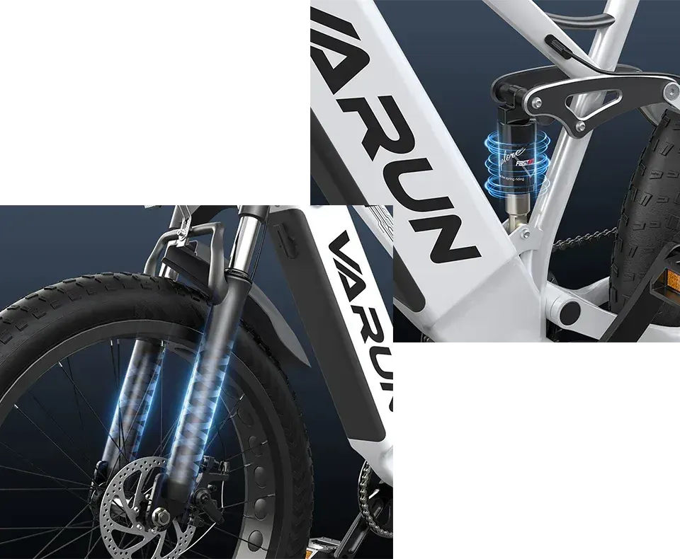 Varun S26-1 Bicicleta Eléctrica Fat Tire image 7