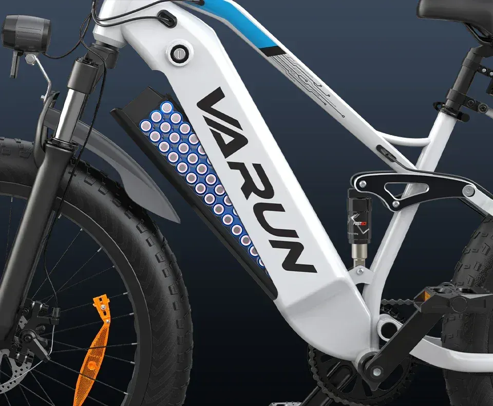 Varun S26-1 Bicicleta Eléctrica Fat Tire image 8