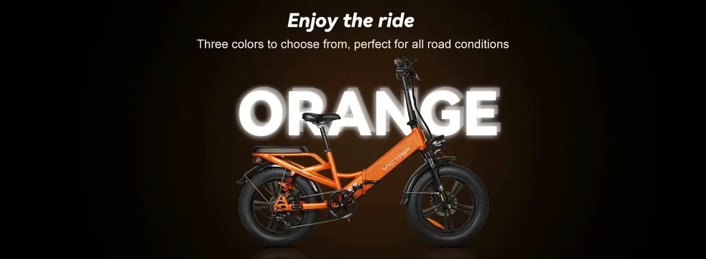Victrip R5S motor eléctrico de 250W integrado en la rueda trasera, con cableado protegido y detalles en aluminio.