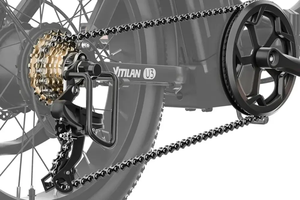Vitilan U3 Bicicleta Eléctrica Plegable Fat Tire image 10
