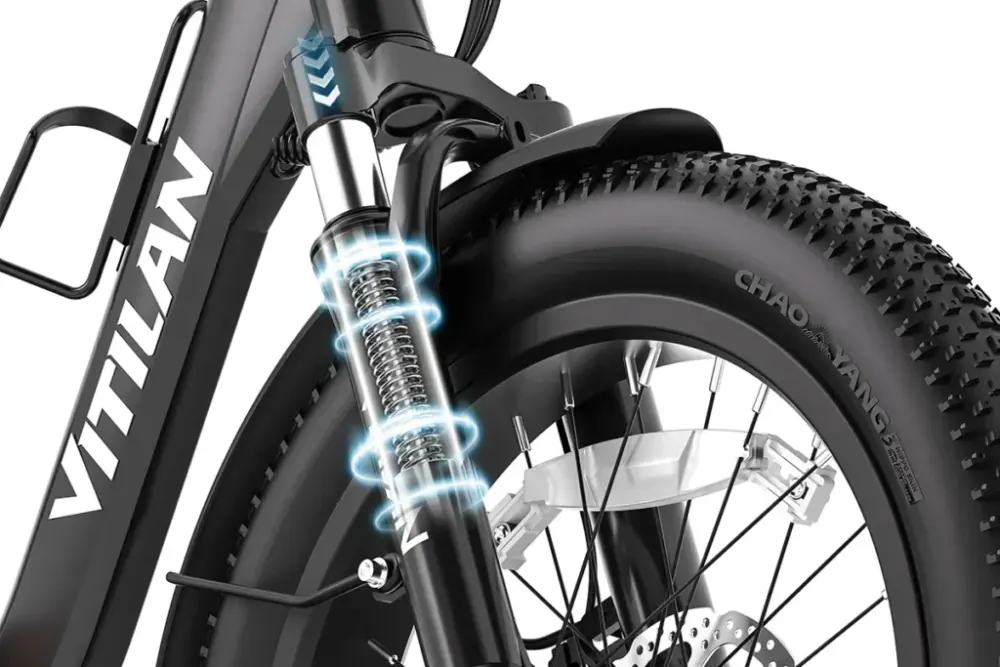 Vitilan U3 Bicicleta Eléctrica Plegable Fat Tire image 6