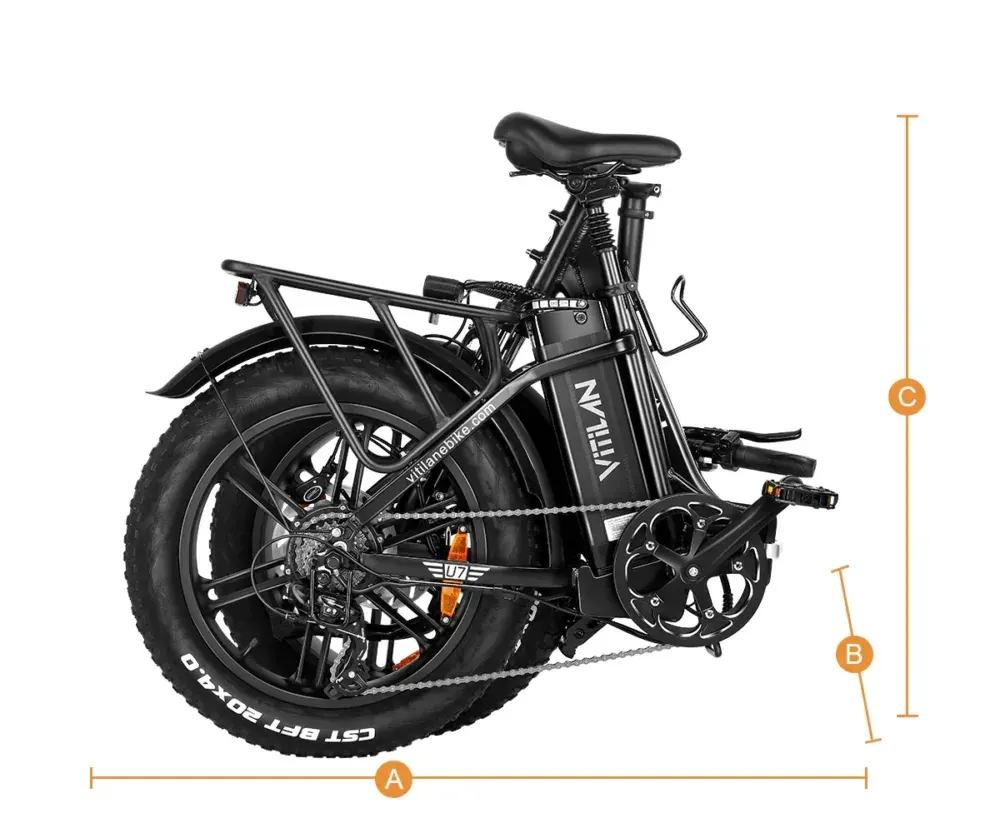 Vitilan U7+I7PRO COMBO Bicicleta Eléctrica Fat Tire image 3