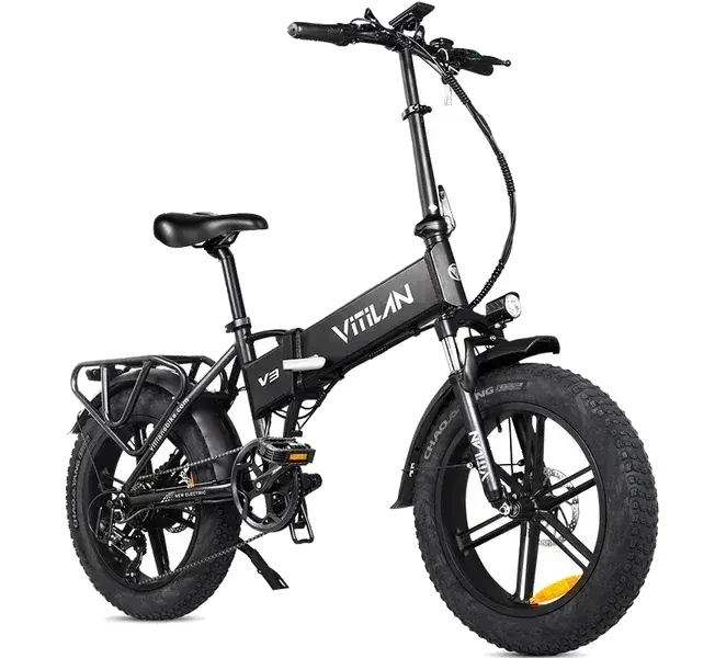 Vitilan V3 2.0 Bicicleta Eléctrica Plegable Fat Tire, foto del producto