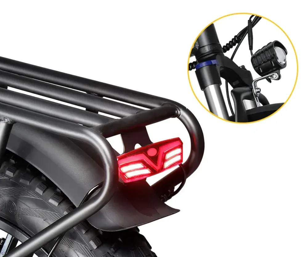 Vitilan V3 2.0 Bicicleta Eléctrica Plegable Fat Tire image 10