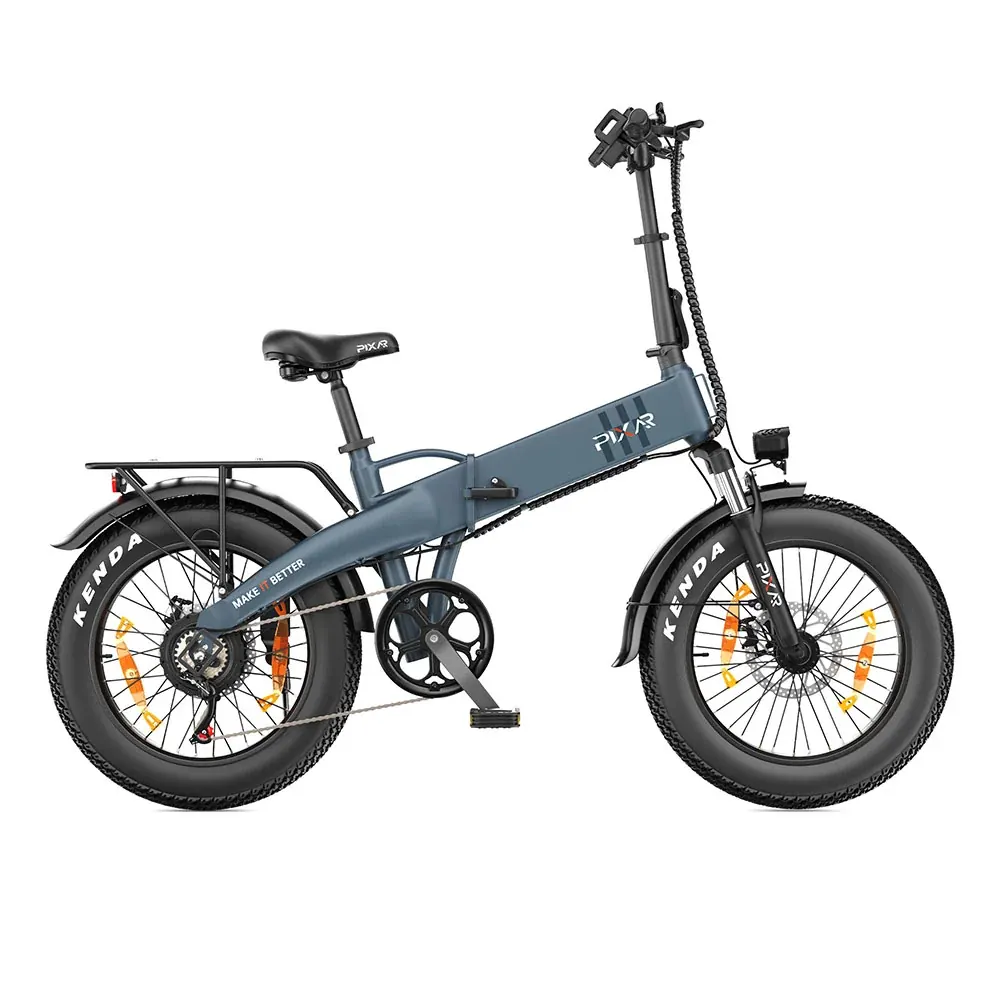 PIXAR F2 bicicleta eléctrica plegable de ruedas anchas image 1
