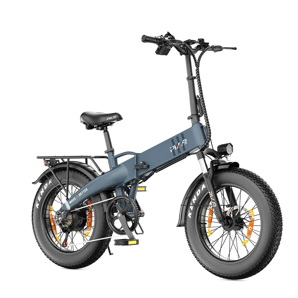 PIXAR F2 bicicleta eléctrica plegable de ruedas anchas image 4