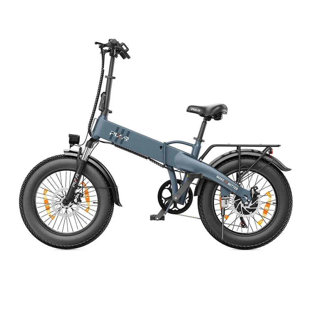 PIXAR F2 bicicleta eléctrica plegable de ruedas anchas image 5