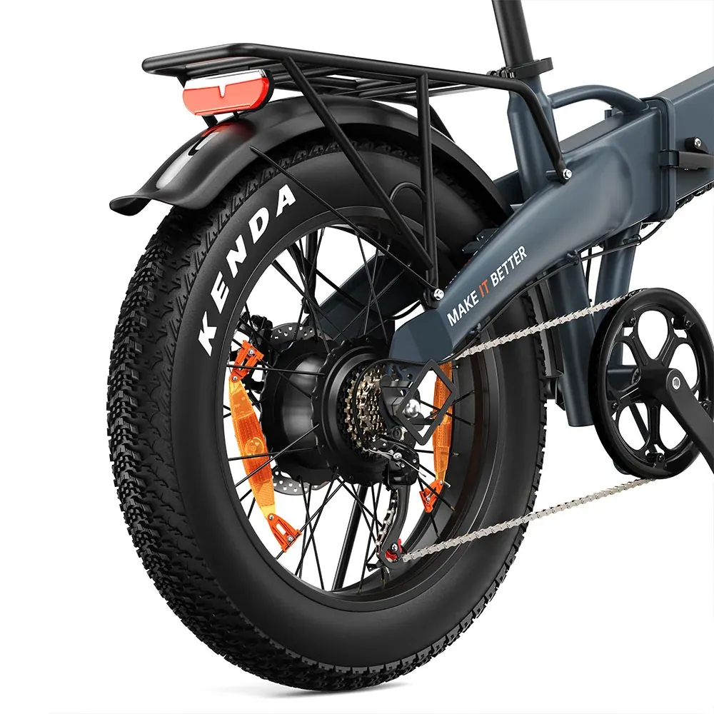 PIXAR F2 bicicleta eléctrica plegable de ruedas anchas image 7