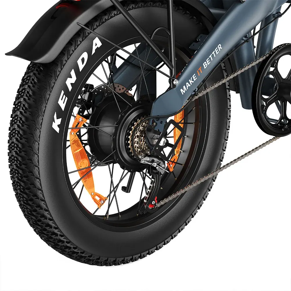 PIXAR F2 bicicleta eléctrica plegable de ruedas anchas image 9