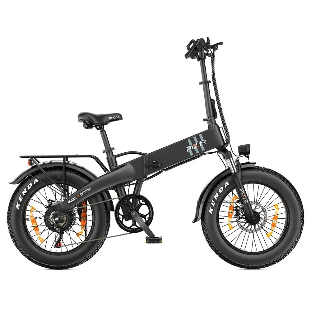 PIXAR F2 bicicleta eléctrica plegable de ruedas anchas image 13