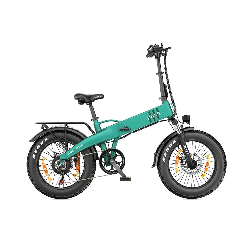 PIXAR F2 bicicleta eléctrica plegable de ruedas anchas image 14