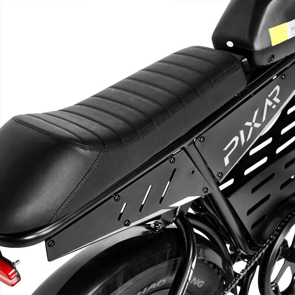 PIXAR Super fat bike eléctrica retro con asiento largo image 7