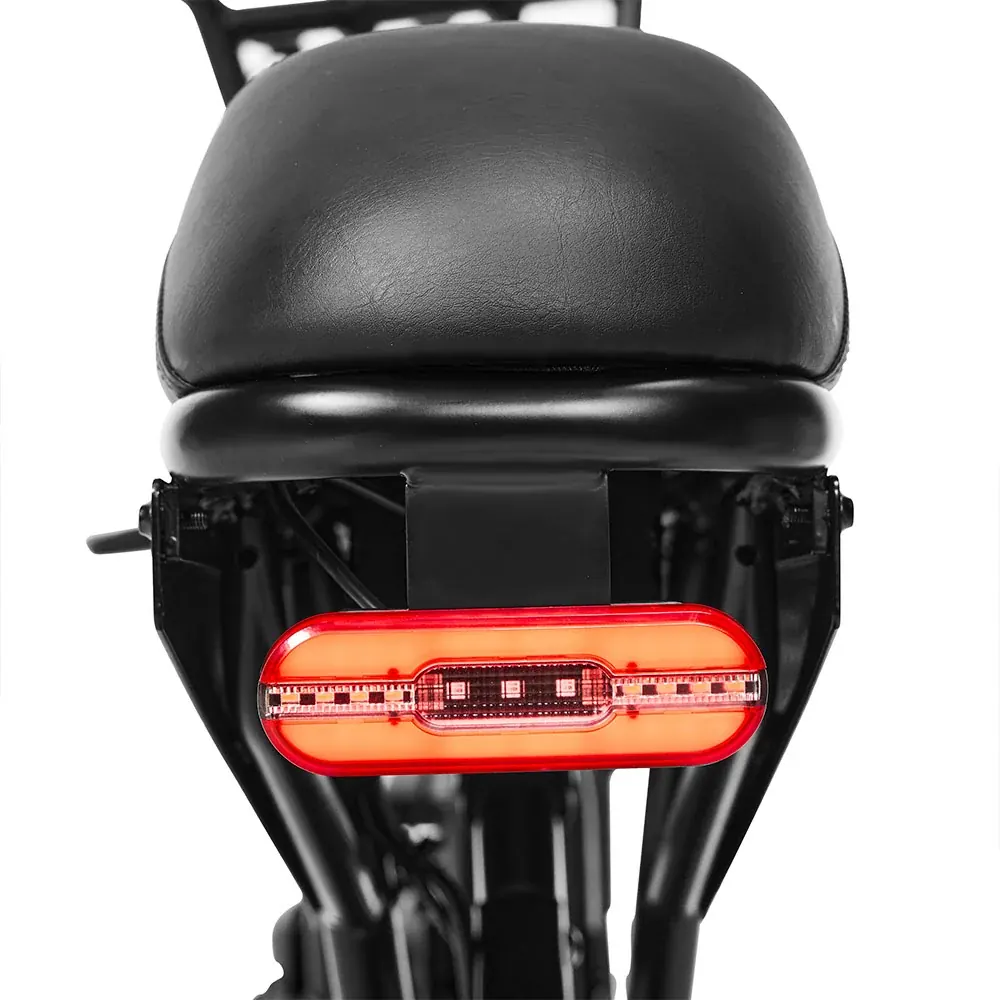 PIXAR Super fat bike eléctrica retro con asiento largo image 8