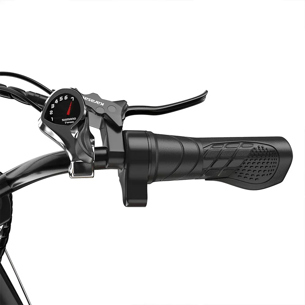 VELOPRO M9 fat bike eléctrica retro con doble batería image 9