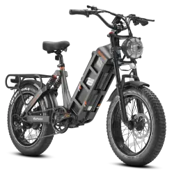 Eahora Juliet Bicicleta Eléctrica Fat Tire de Larga Autonomía