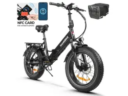 Samebike LOTDM200-II Bicicleta Eléctrica Fat Tire Plegable