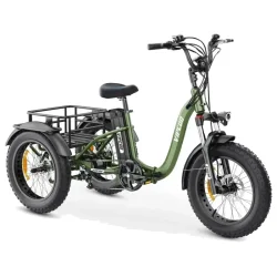 Vipcoo ET1 Triciclo Eléctrico de Carga Plegable