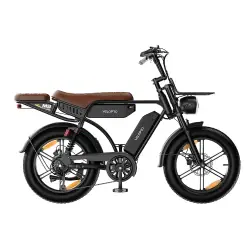 VELOPRO M9 fat bike eléctrica retro con doble batería